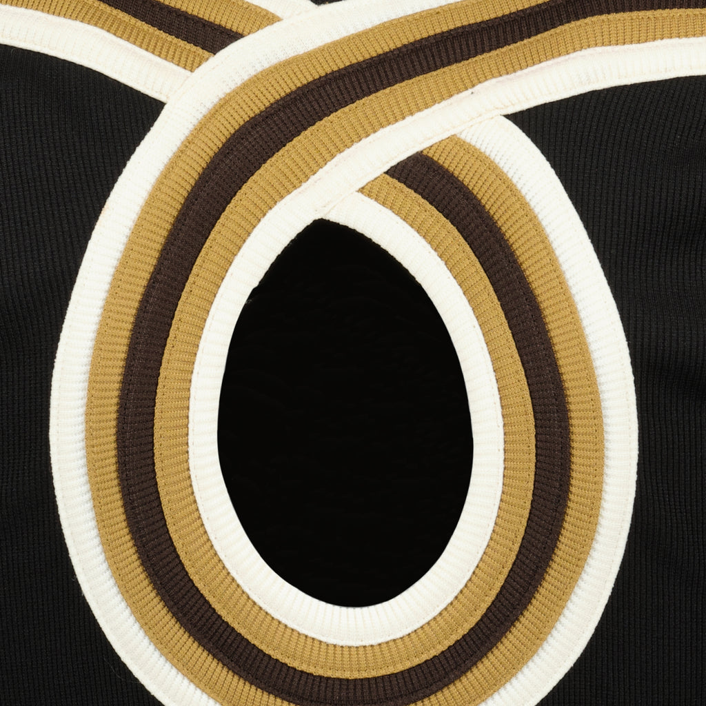 Image de l'article Veste de survêtement à bandes noir de la marque Christopher Esber pour Femme - Saison Printemps-Été 2026 - Vue détaillée_2