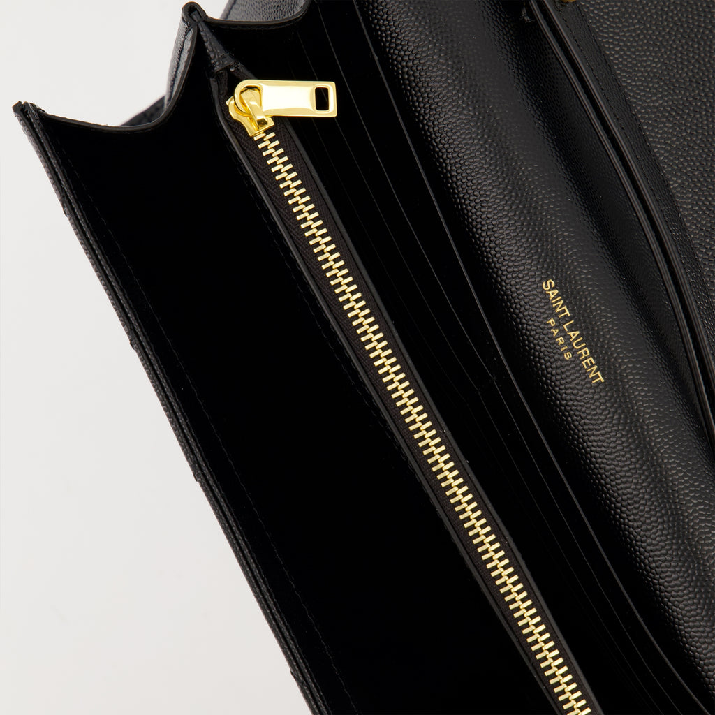 Bild des Cassandre-Kettenportemonnaies der Marke Saint Laurent für Damen - Herbst-Winter 2025 - Detaillierte Ansicht_3