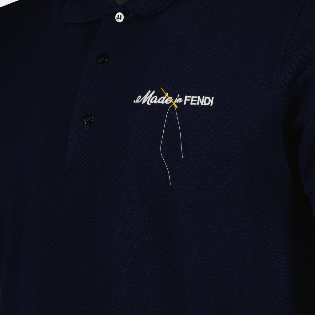 Polos Polo Made in Fendi Fendi Azul Homme