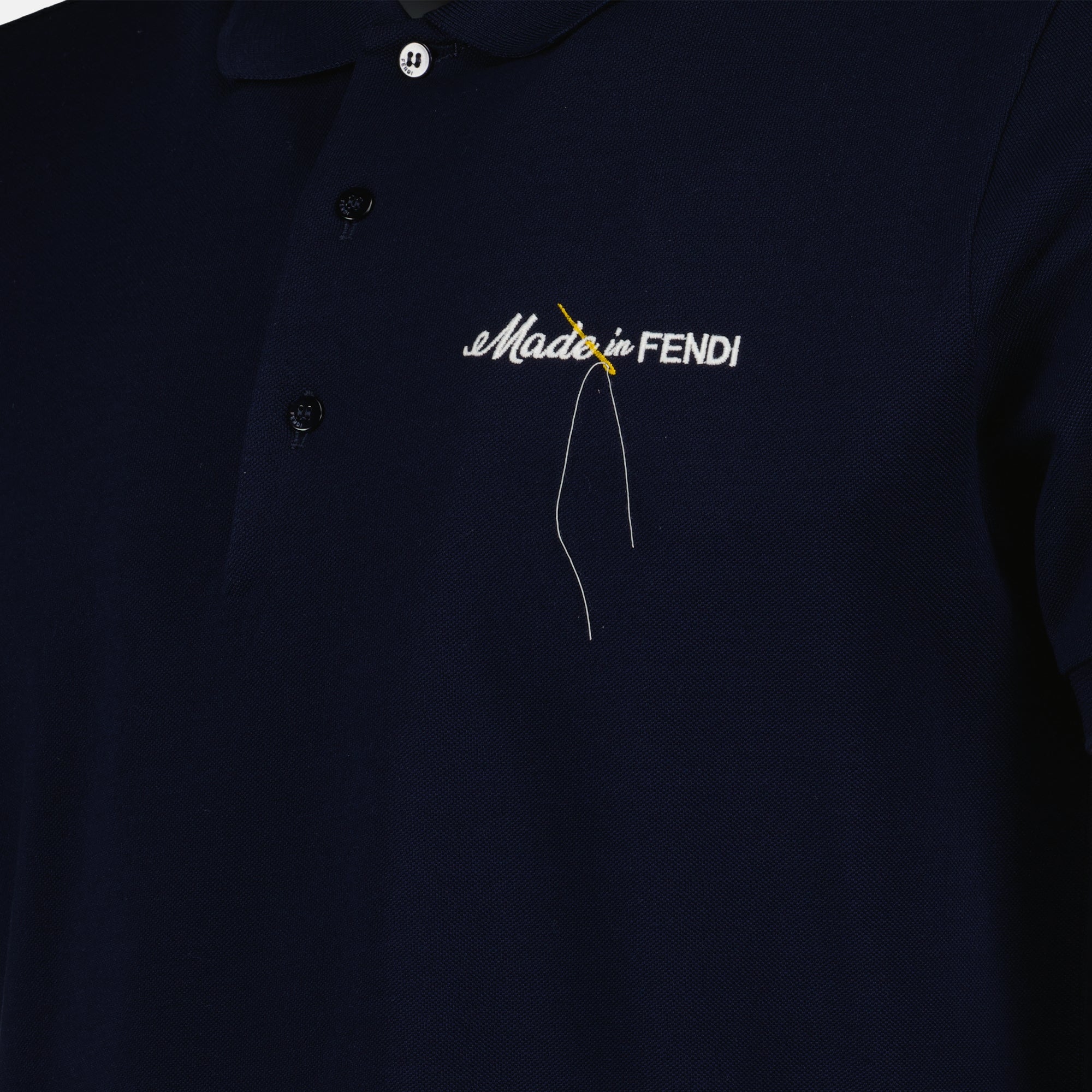 Polos Polo Made in Fendi Fendi Azul Homme
