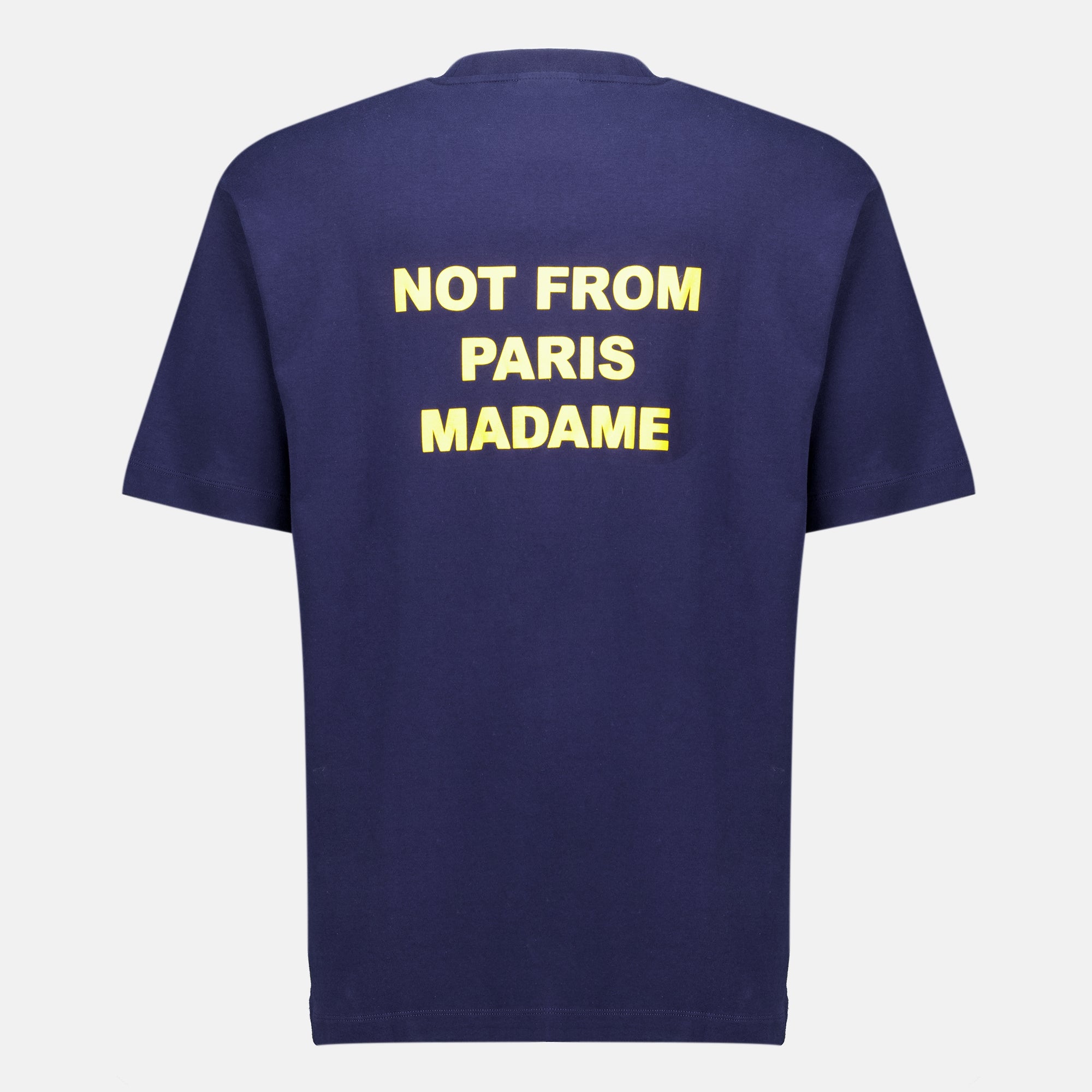 T-shirts ネイビーブルー スローガン Tシャツ Drole De Monsieur Bleu foncé Homme