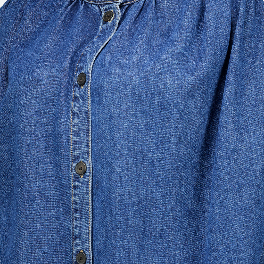 Tops Camicia di Jeans Fluida in Blu Iro Bleu foncé Femme