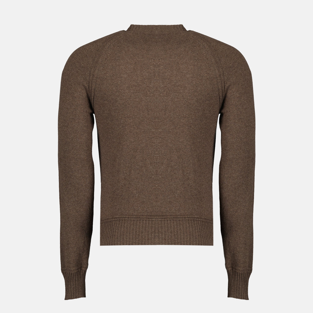 Bild des K-Way Sebas Wollpullis für Herren - Herbst-Winter 2025 Saison - Rückansicht