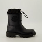 Bottines Mini Bottes Kickstream de pluie Moncler Noir Femme