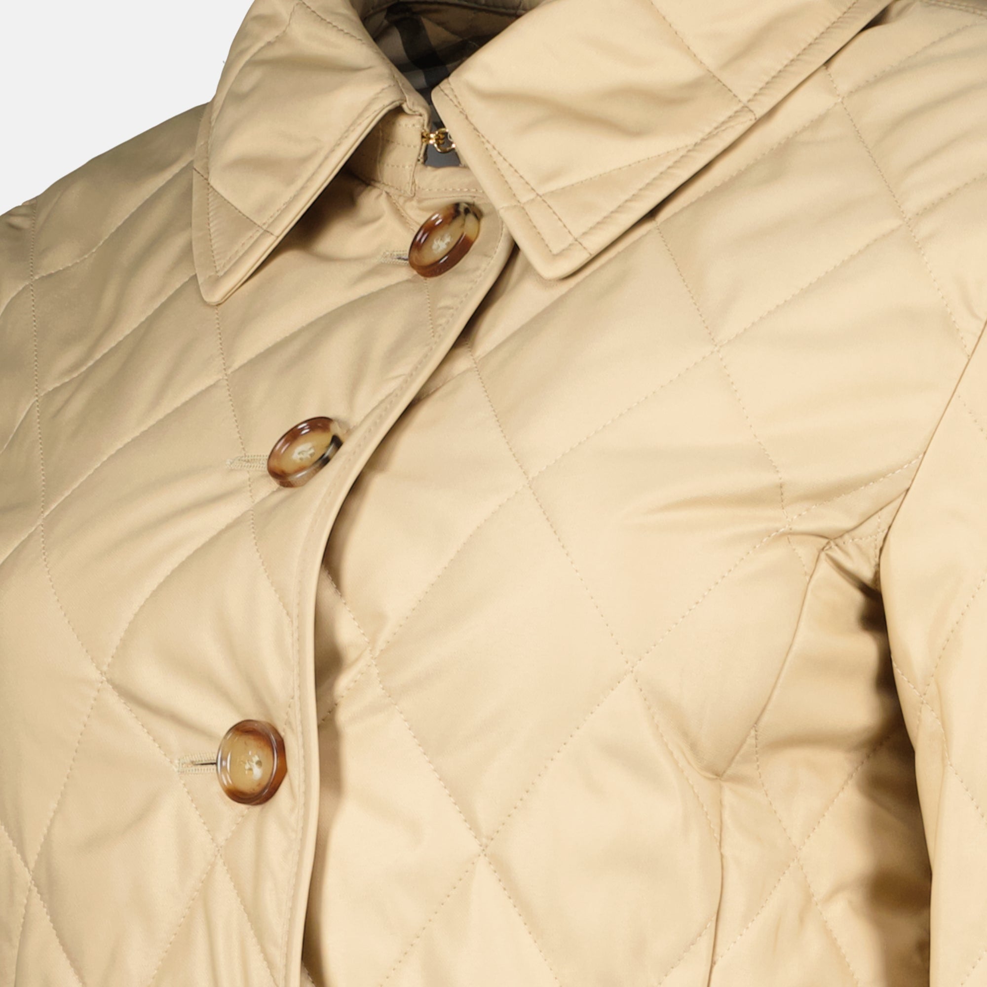 Vestes Veste matelassée beige Burberry Beige Femme