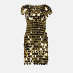Immagine del vestito Sparkle del marchio Rabanne per donna - Stagione Autunno-Inverno 2025 - Vista Frontale