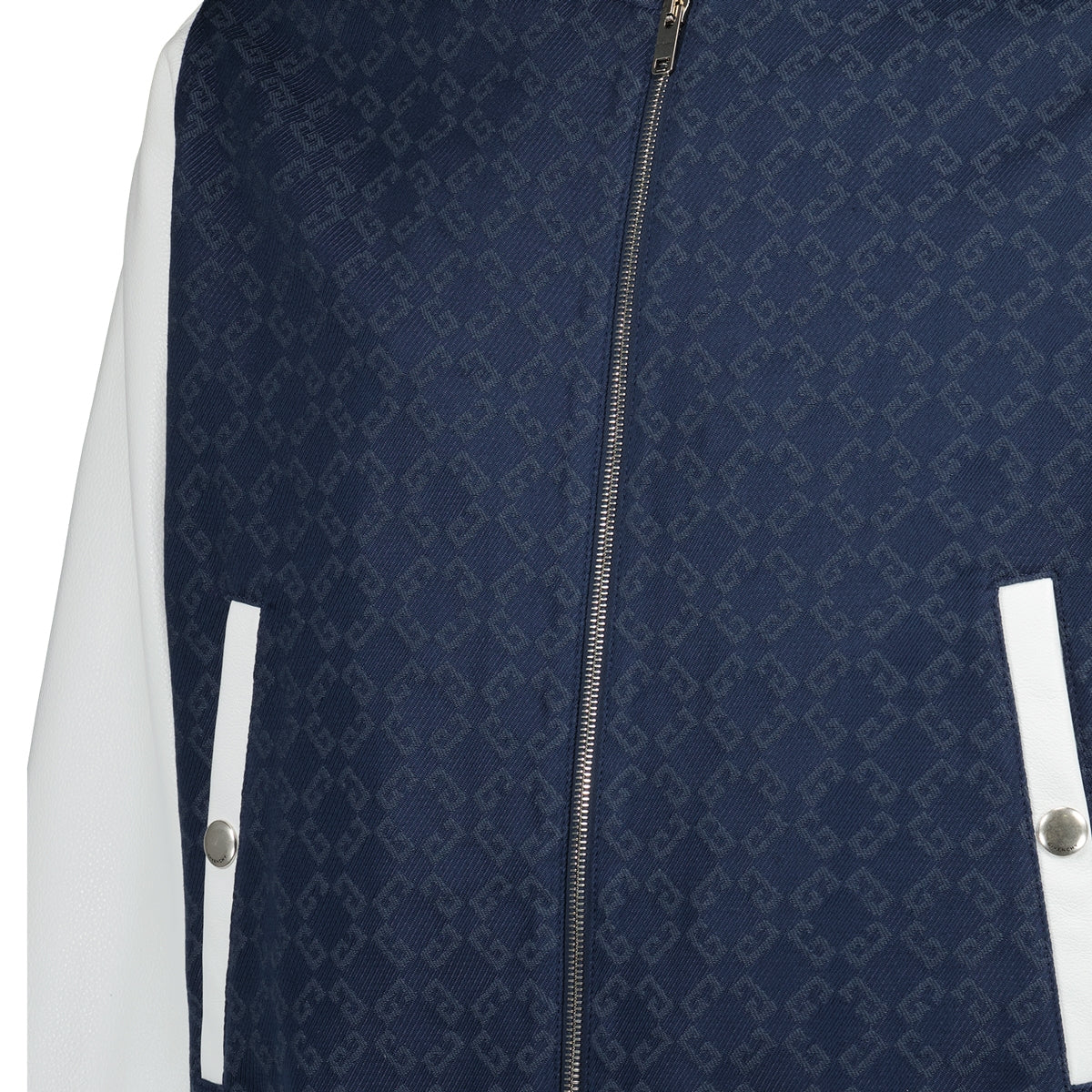 Vestes Bomber varsity en denim Givenchy Bleu foncé Homme