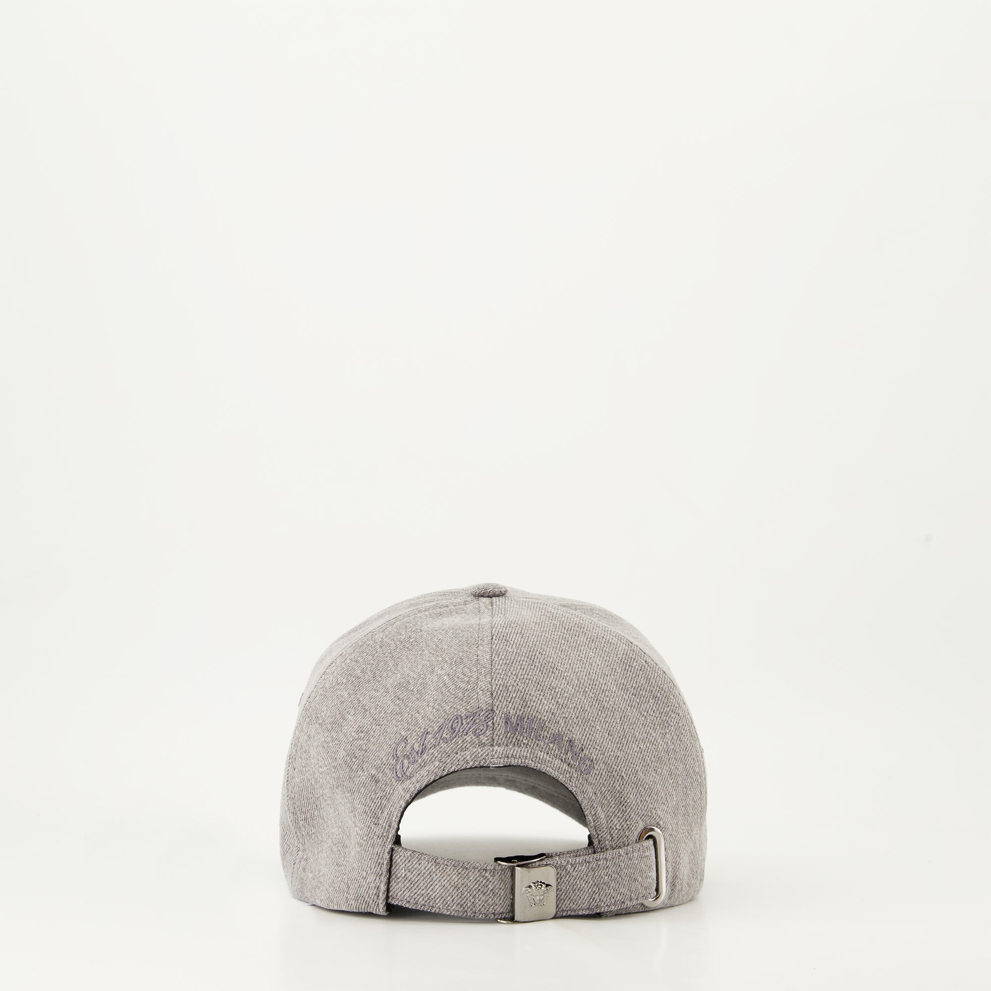 Chapeaux, casquettes et bonnets Casque en denim Versace Gris Homme