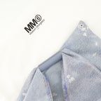 Sacs à main et épaule Borsa Effetto Denim Giapponese Mm6 Bleu Femme