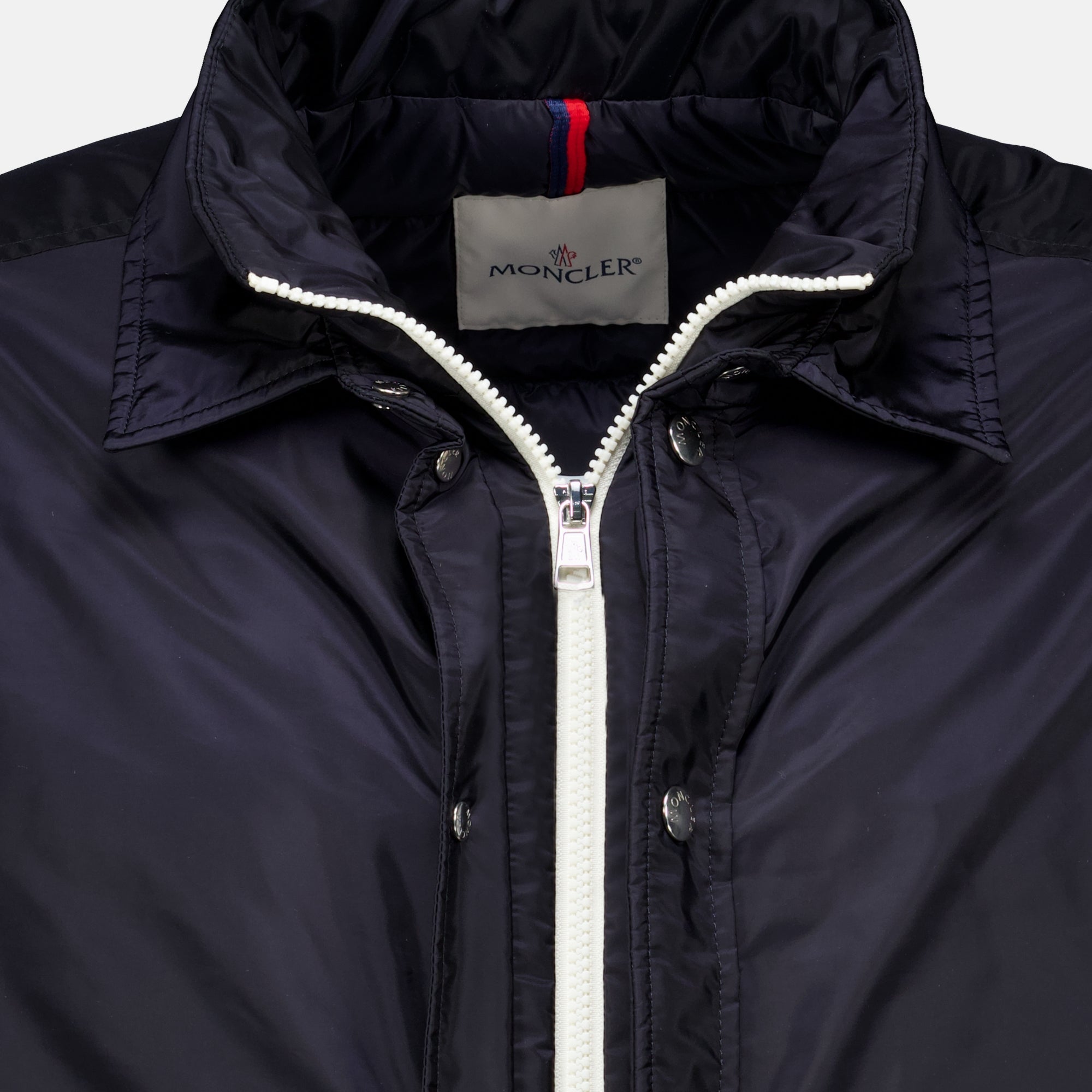 Vestes Doudoune chemise Meridelle bleu marine Moncler Bleu foncé Homme