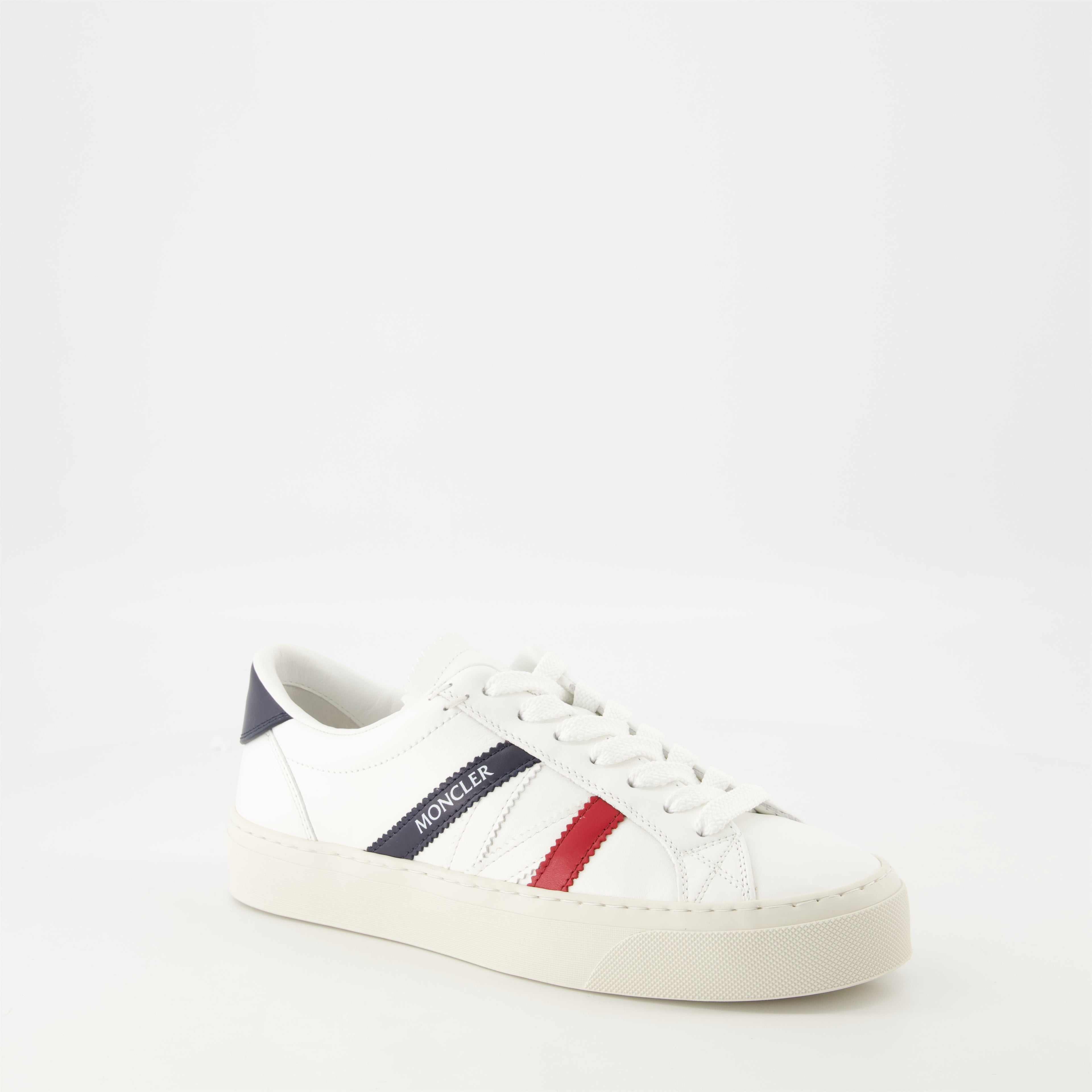 Baskets Baskets Monaco2 Moncler Blanc Femme