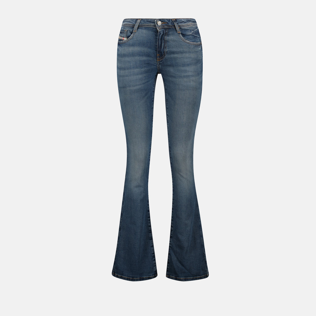 Pantalons Jean 1969 D-Ebbey bleu délavé Diesel Bleu Femme