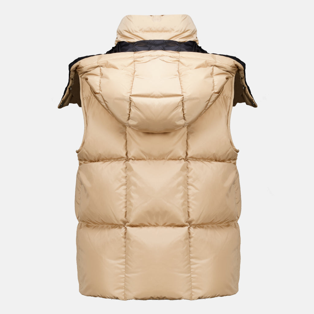 Vestes Doudoune sans manches Macareux beige Moncler Beige Femme
