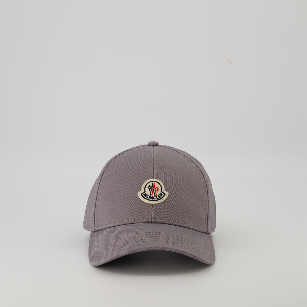 Hats, caps, and beanies Logo Cap Moncler Gray Men