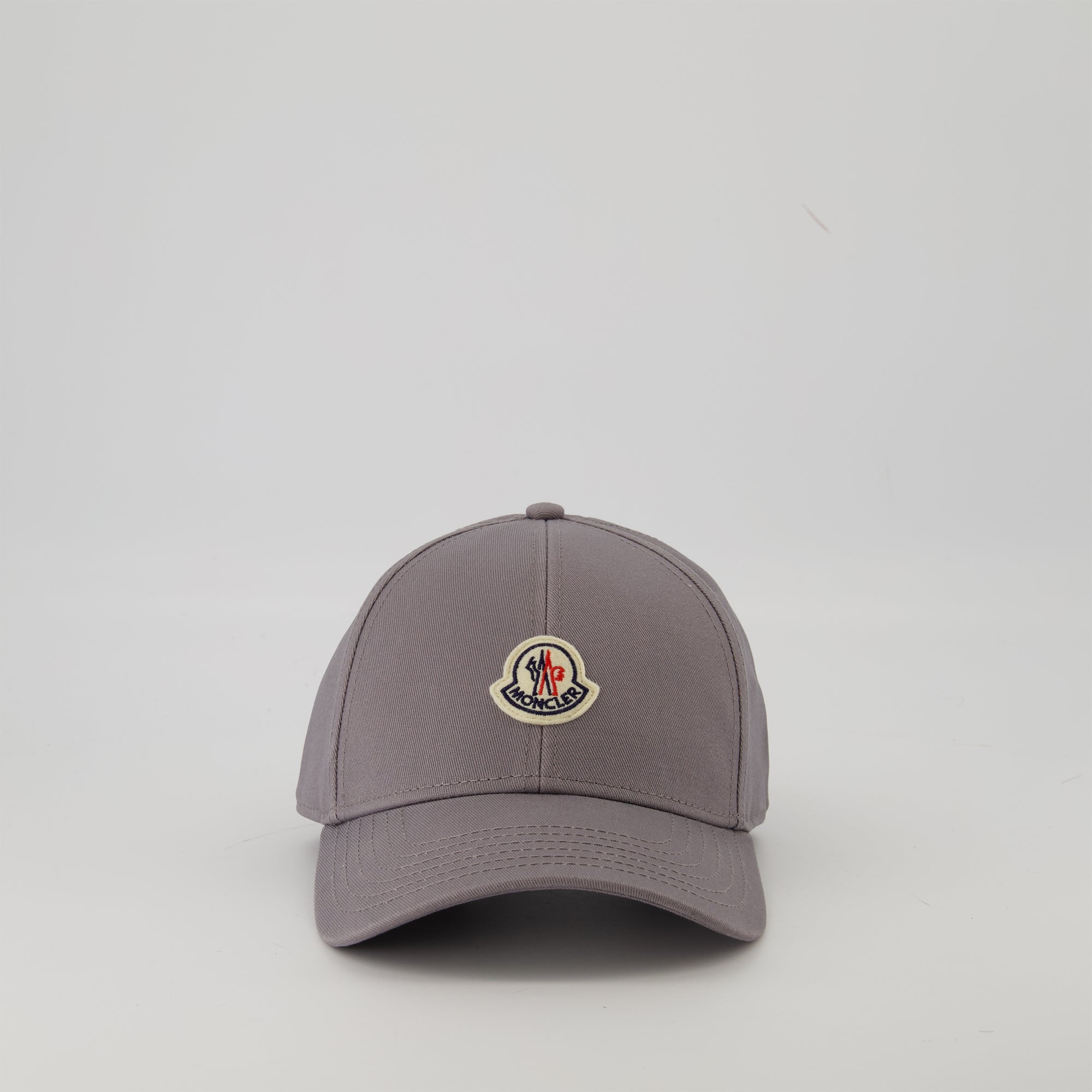 Hats, caps, and beanies Logo Cap Moncler Gray Men