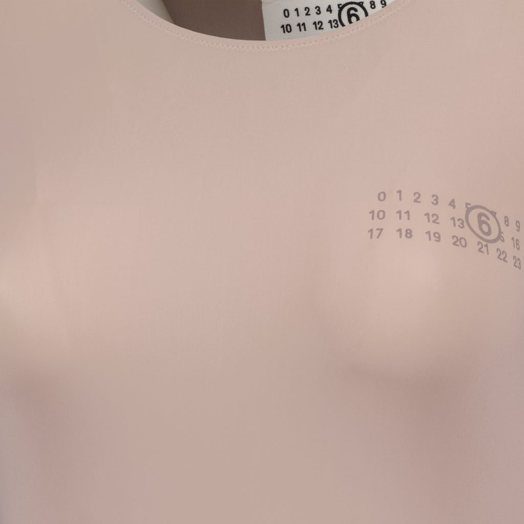 Tops Long Sleeve Body Mm6 Beige Femme