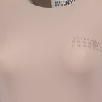 Tops Long Sleeve Body Mm6 Beige Femme