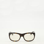Immagine degli occhiali da sole SL 815 Romy marroni del marchio Saint Laurent per Unisex - Stagione Primavera-Estate 2026 - Vista Frontale