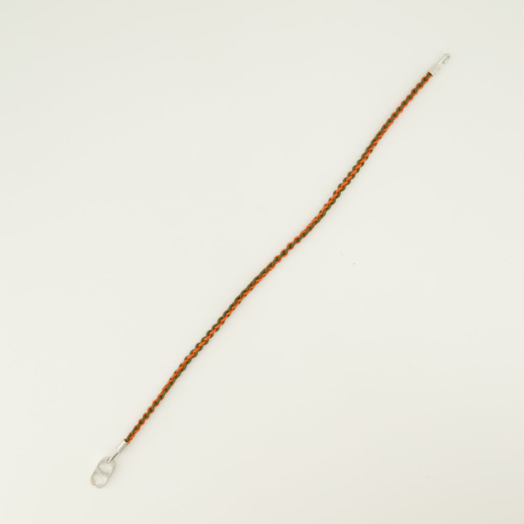 Bijoux Bracelet double tour CD Icon orange Dior Orange Homme