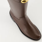 Image de l'article Bottes VLogo de la marque Valentino Garavani pour Femme - Saison Automne-Hiver 2025 - Vue détaillée de haut