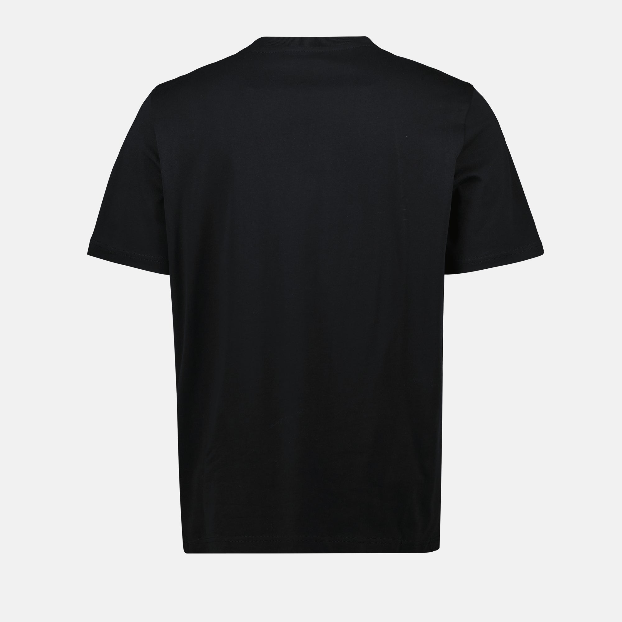 Camisetas T-shirt à logo brodé Moncler Preto Homme