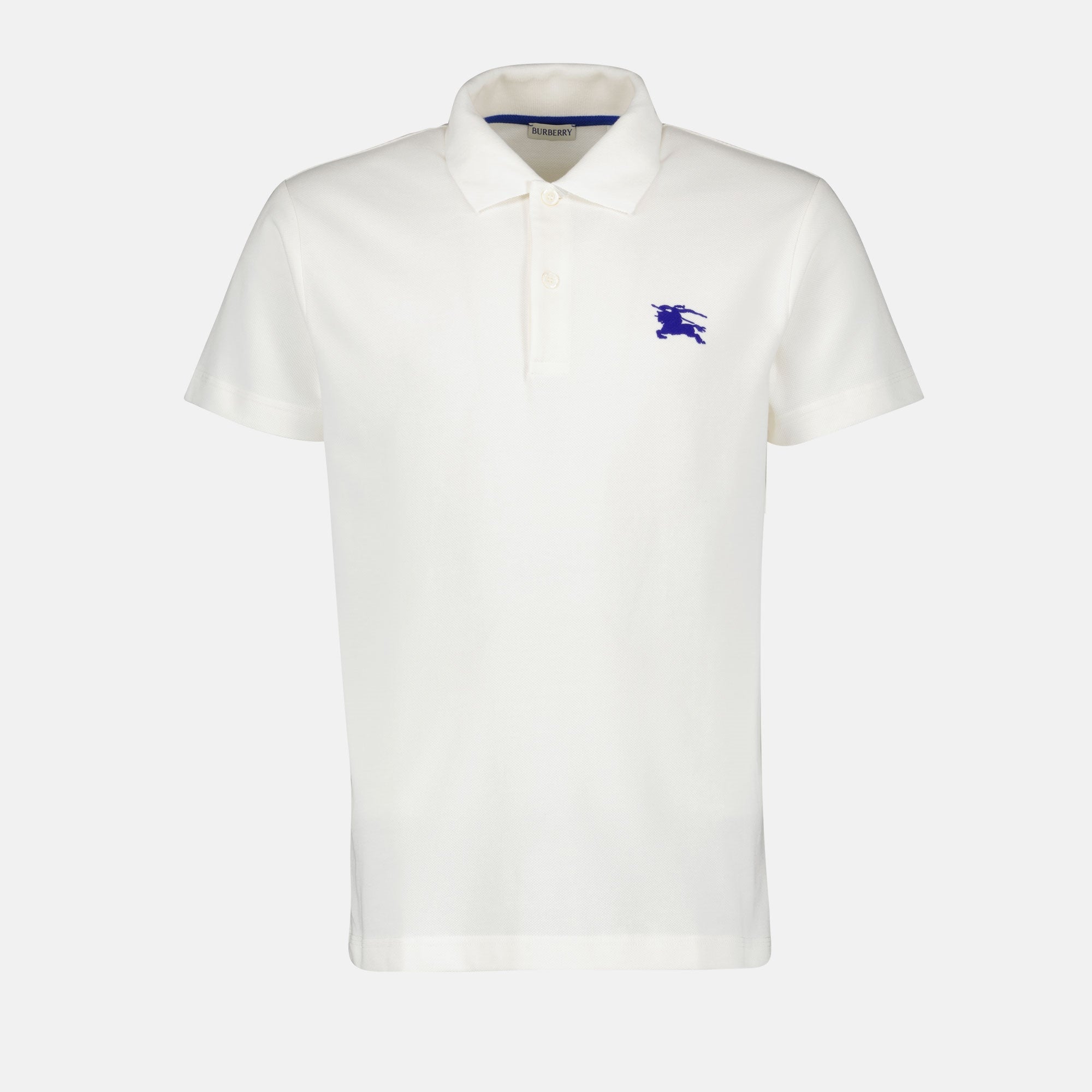 Polos Polo Cavalier EKD Burberry Blanco Homme