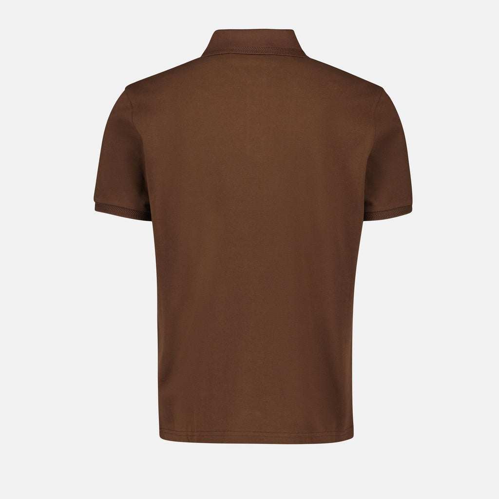 Polos Polo à logo Moncler Marrom Homme