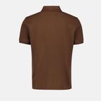 Polos Polo à logo Moncler Marrom Homme