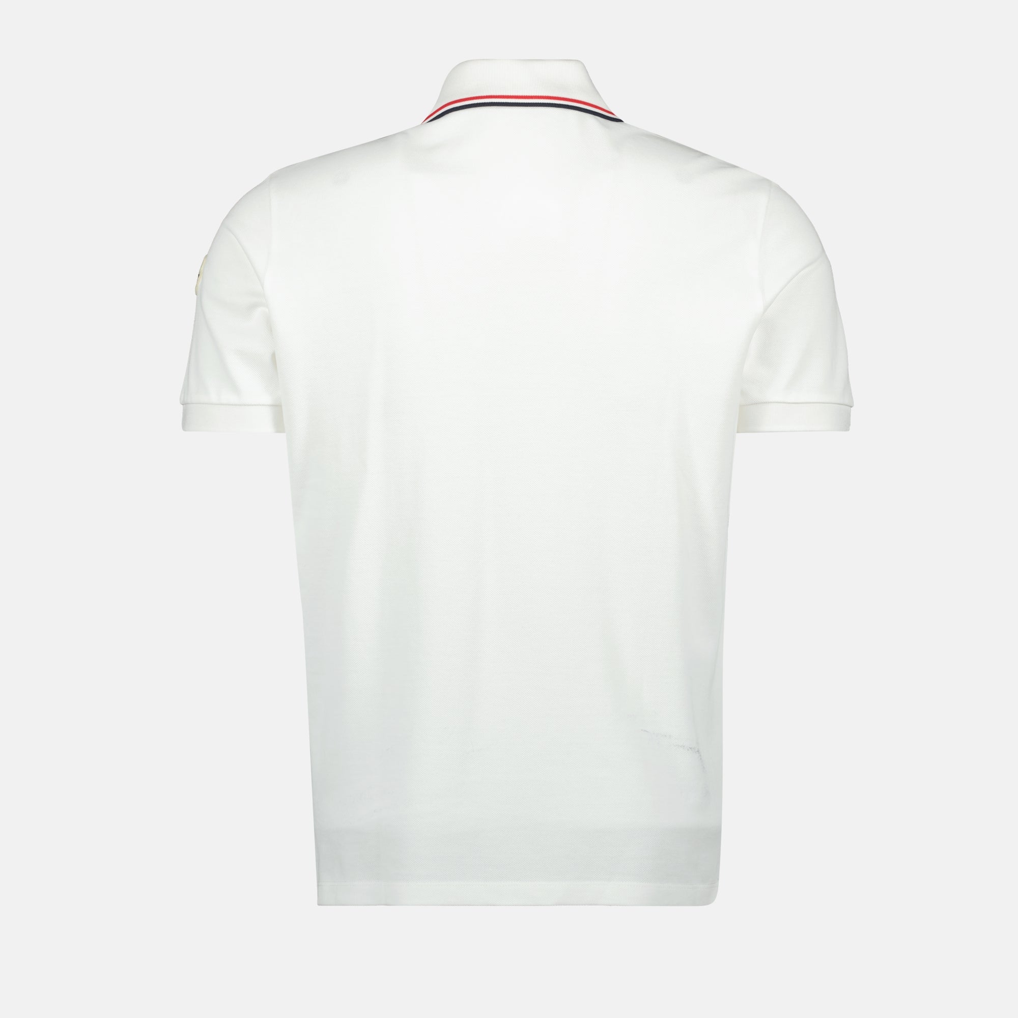 Polos Polo à logo Moncler Blanco Homme