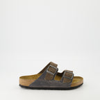 Scarpe aperte Sandali Arizona Birkenstock Marrone Homme
