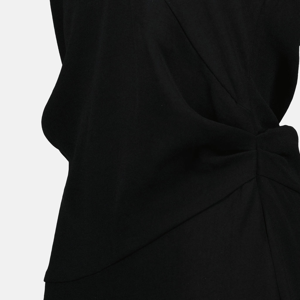 Kleider Barana Langes Kleid Iro Schwarz Femme