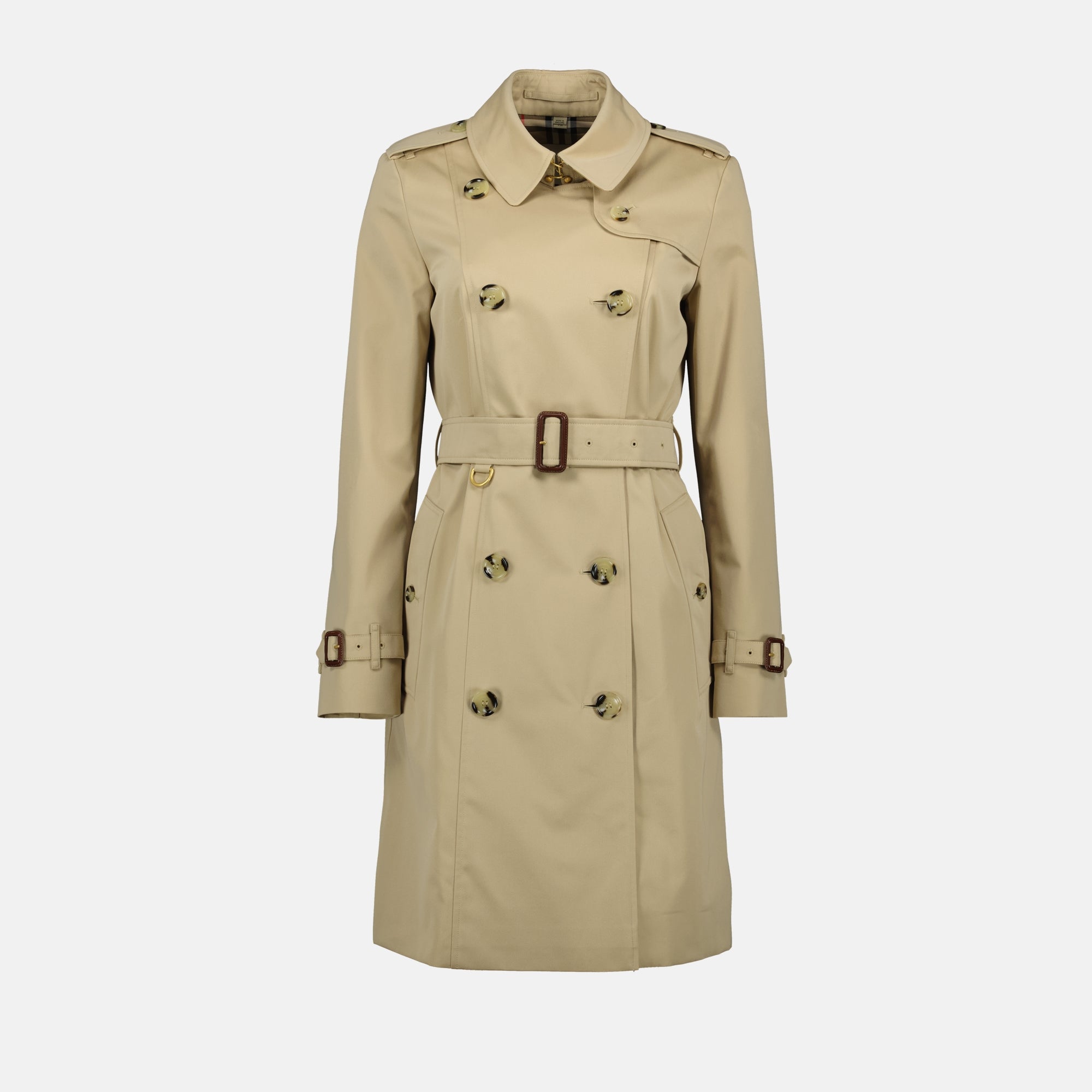 Manteaux Trench-coat long Chelsea Burberry Beige Femme