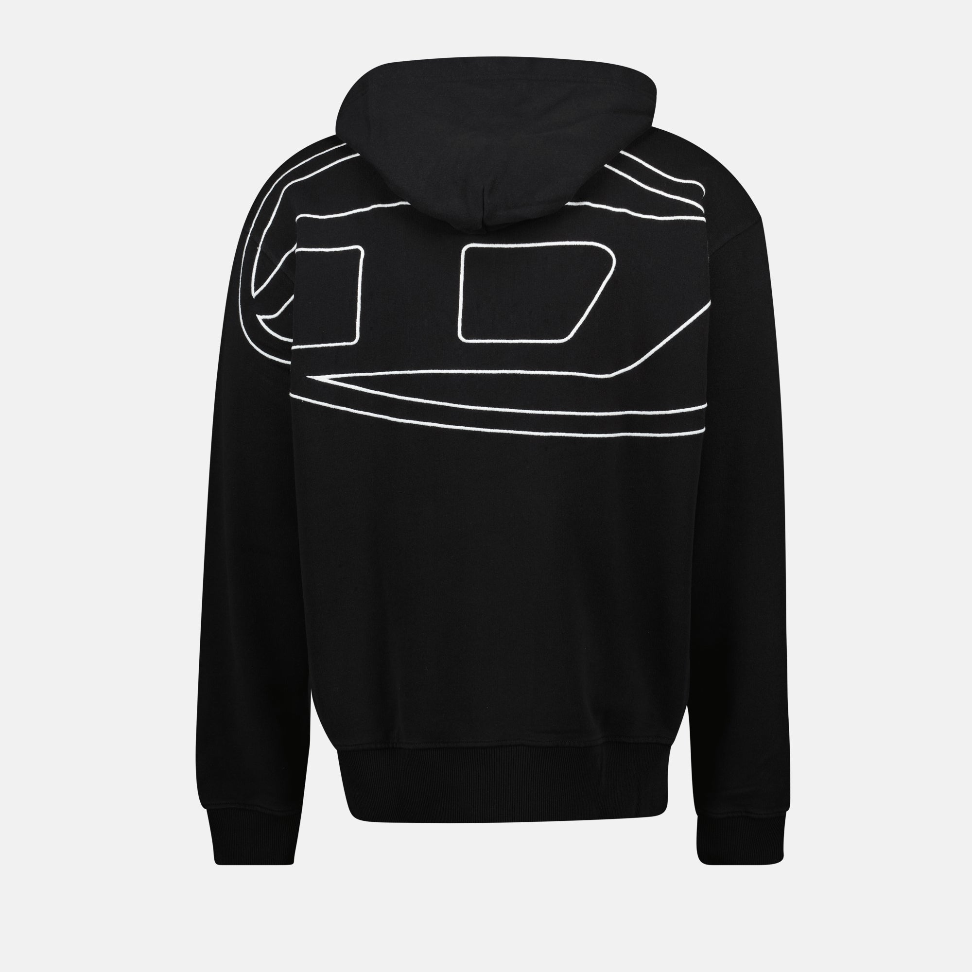 Sweatshirts Hoodie S-Macs-Megoval Diesel Noir Homme