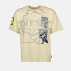 T-shirts T-Boxt-Slits T-Shirt Diesel Yellow Homme