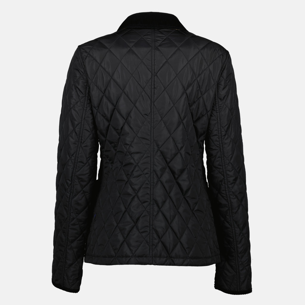 Vestes Dorset Quilted Nylon Jacket Burberry Noir Femme