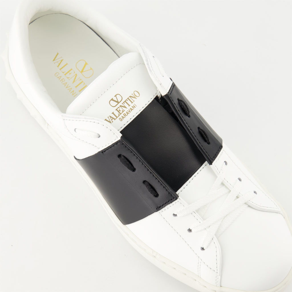 Sneakers Baskets Open Valentino Garavani Bianco Homme