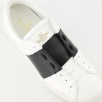 Sneakers Baskets Open Valentino Garavani Bianco Homme