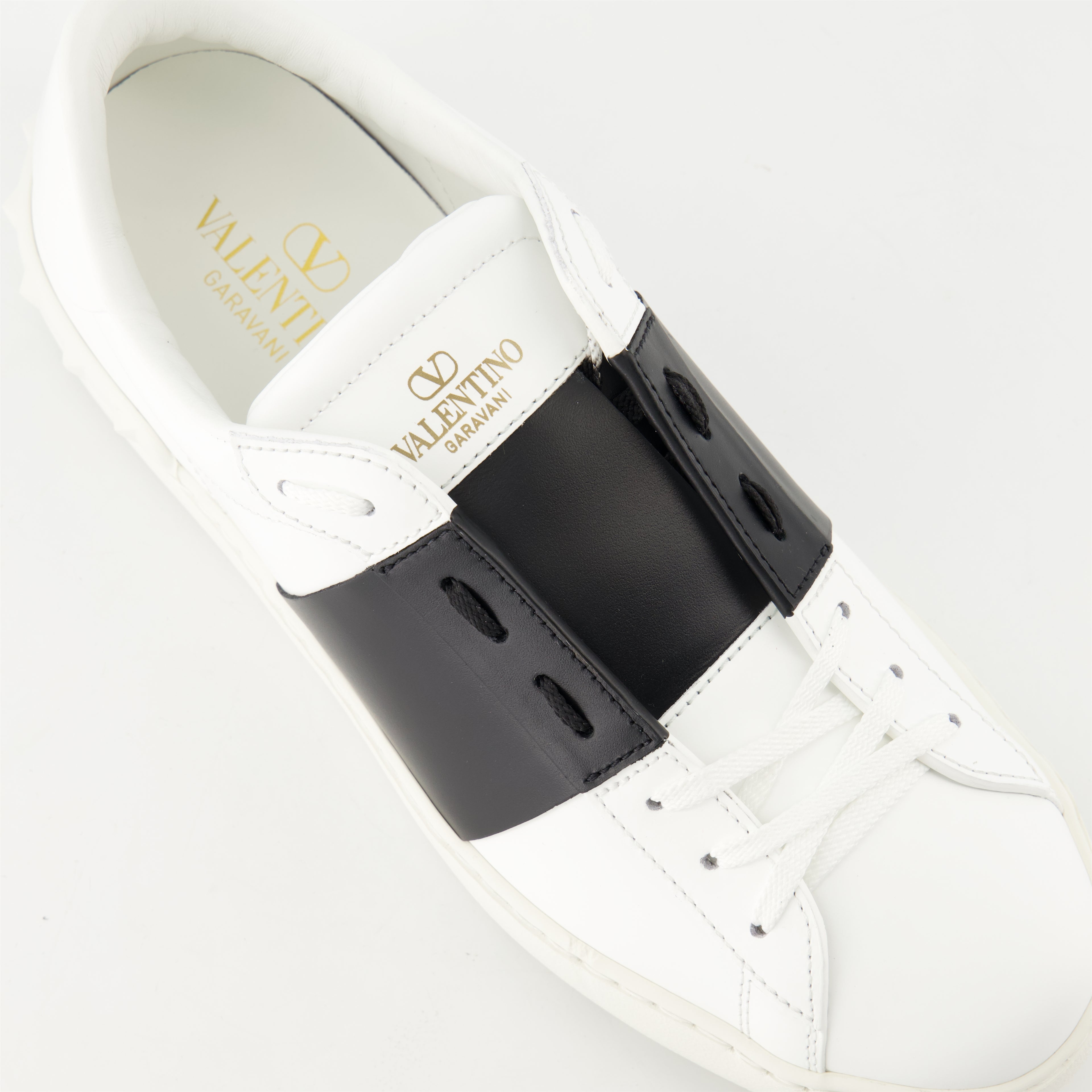 Sneakers Baskets Open Valentino Garavani Bianco Homme