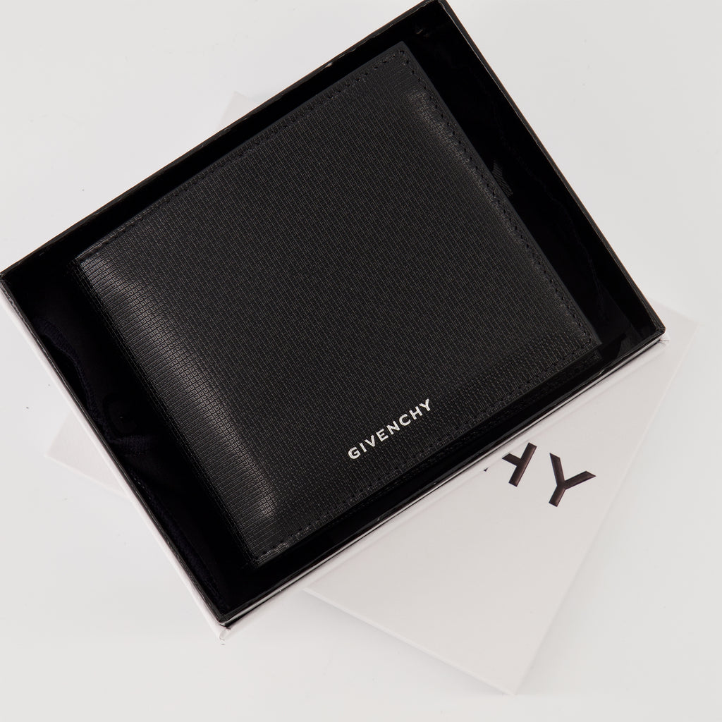 Petite maroquinerie 4G Ledergeldbörse Givenchy Noir Homme