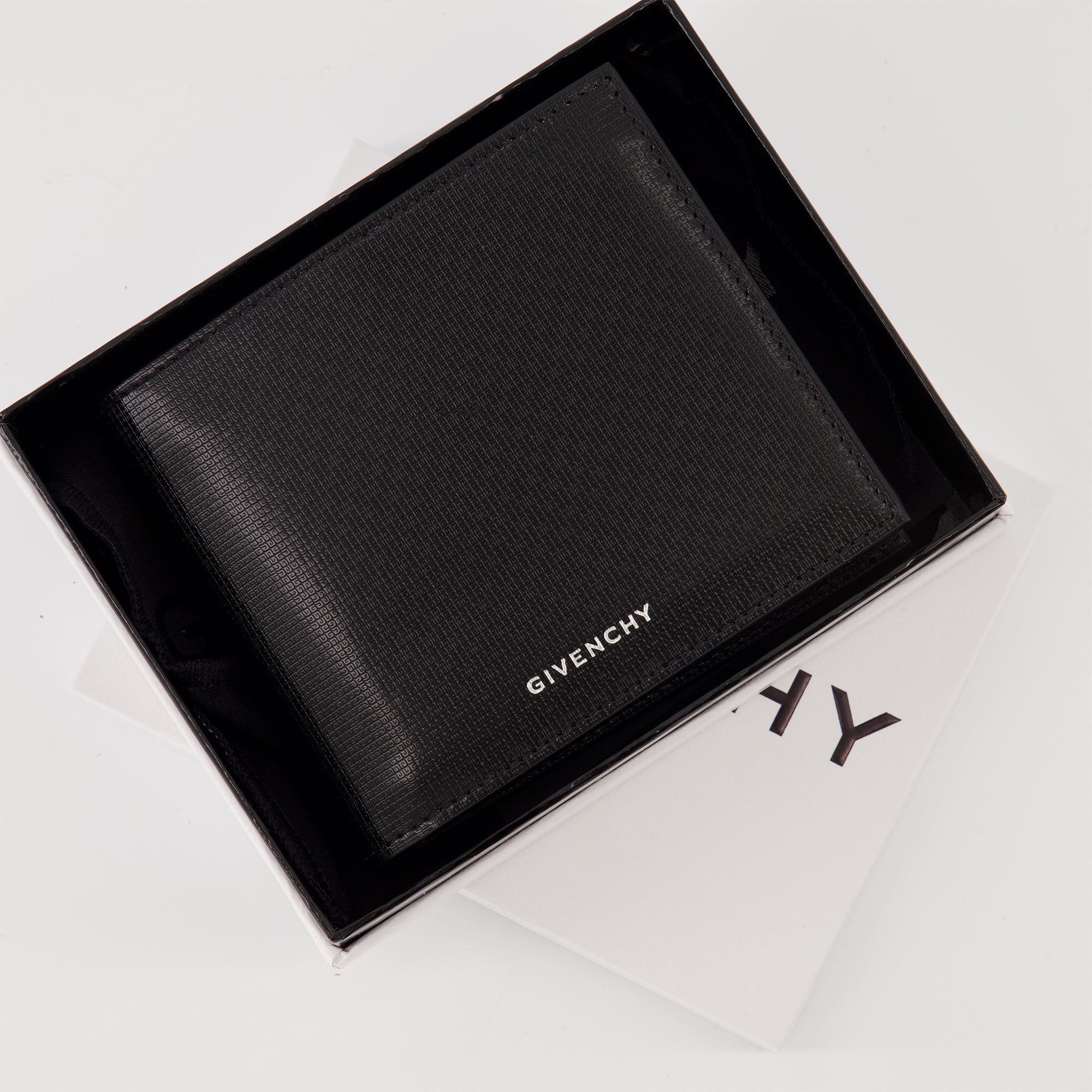 Petite maroquinerie 4G Leather Wallet Givenchy Noir Homme