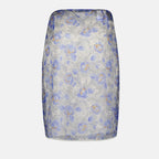 Jupes Jupe en nylonette imprimée Prada Violet Femme
