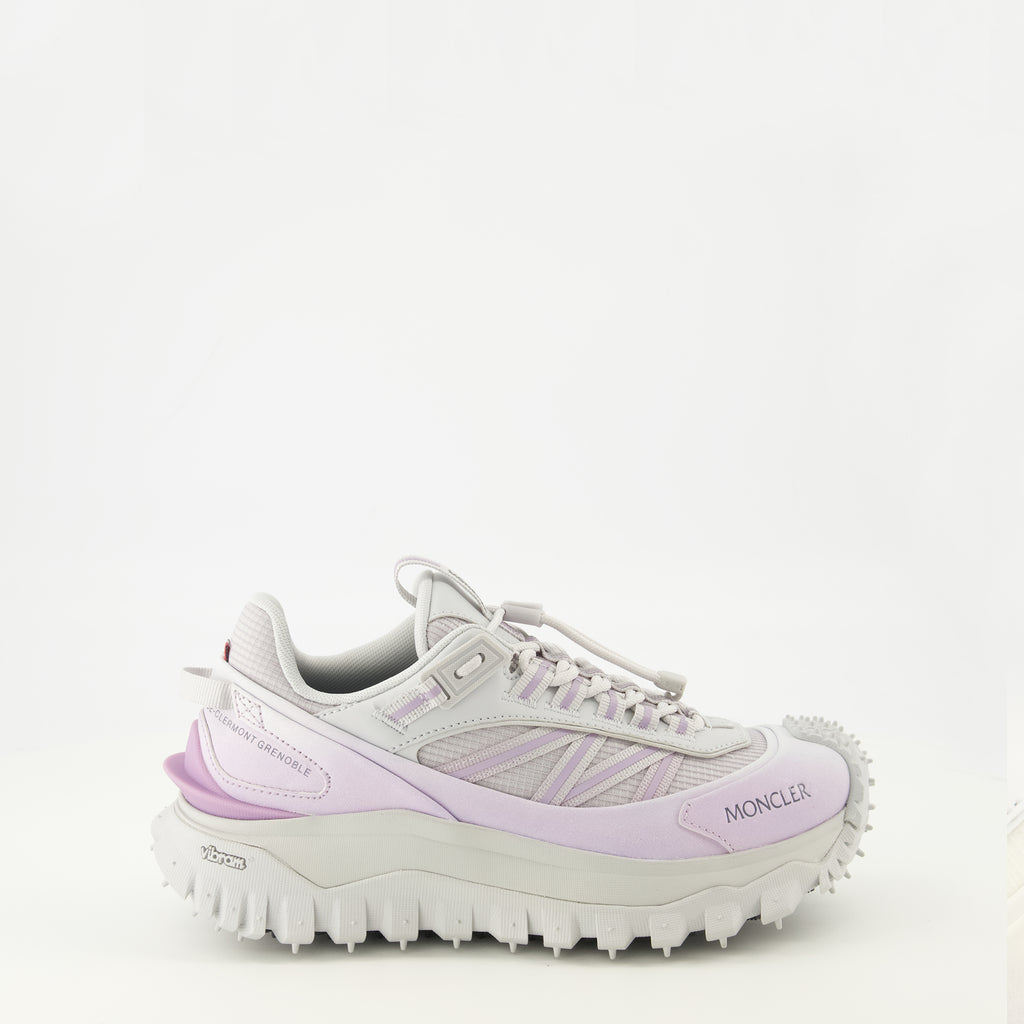 Immagine delle Sneakers Trailgrip rosa di Moncler per donna - Stagione Primavera-Estate 2026 - Vista laterale destra