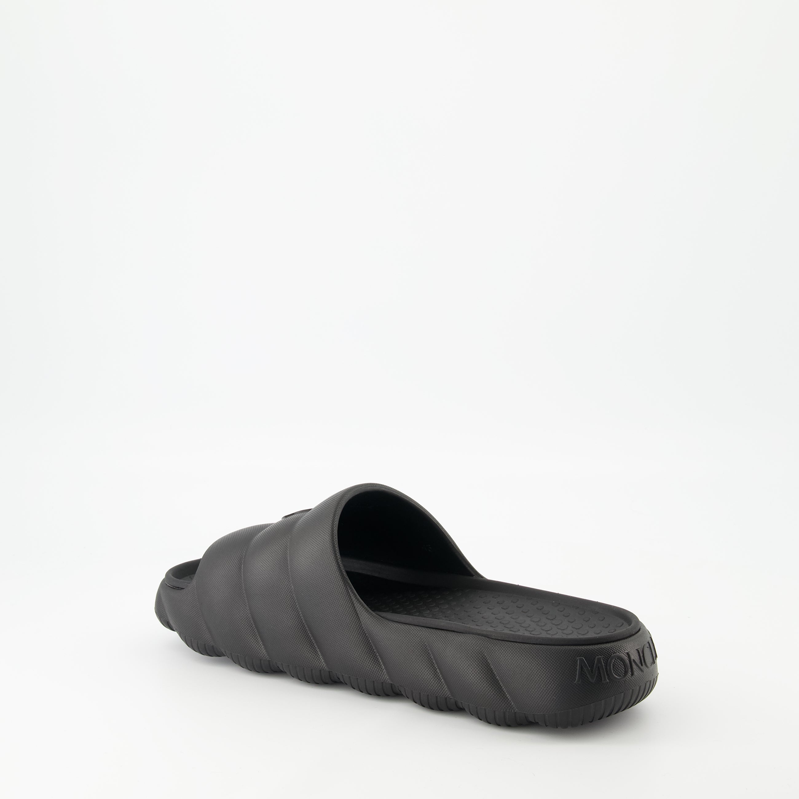Sapatos abertos Lilo Sliders Moncler Preto Homme