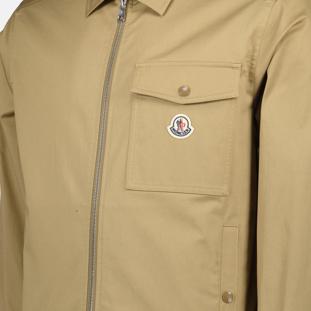 Jaquetas Veste chemise Moncler Bege Homme