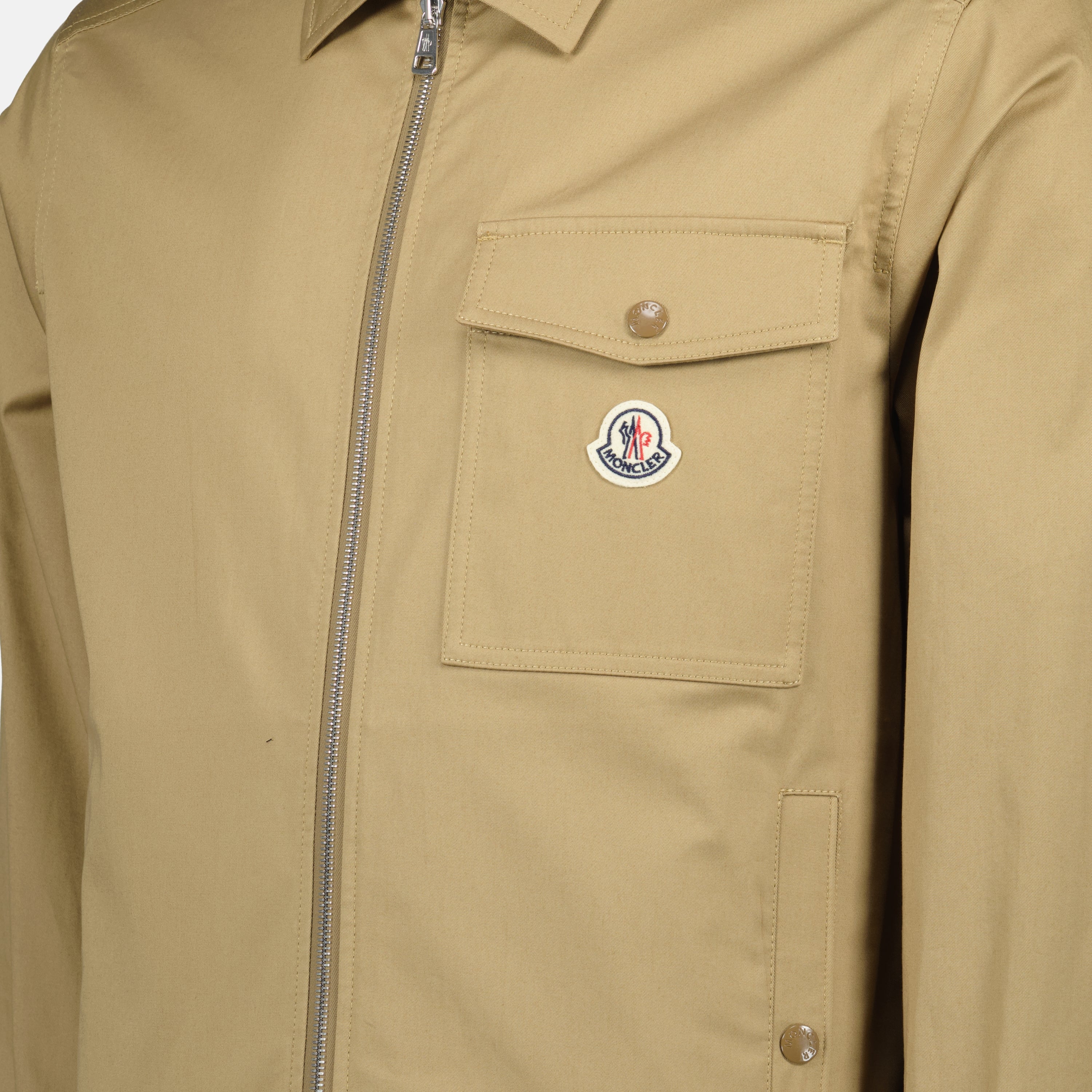 Jaquetas Veste chemise Moncler Bege Homme