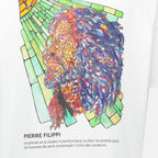 T-shirts Pierre Filippi White T-shirt Fair Blanc Homme