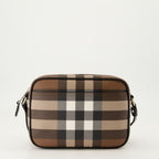 Sacs bandoulière Sacoche à carreaux Burberry Marron Homme