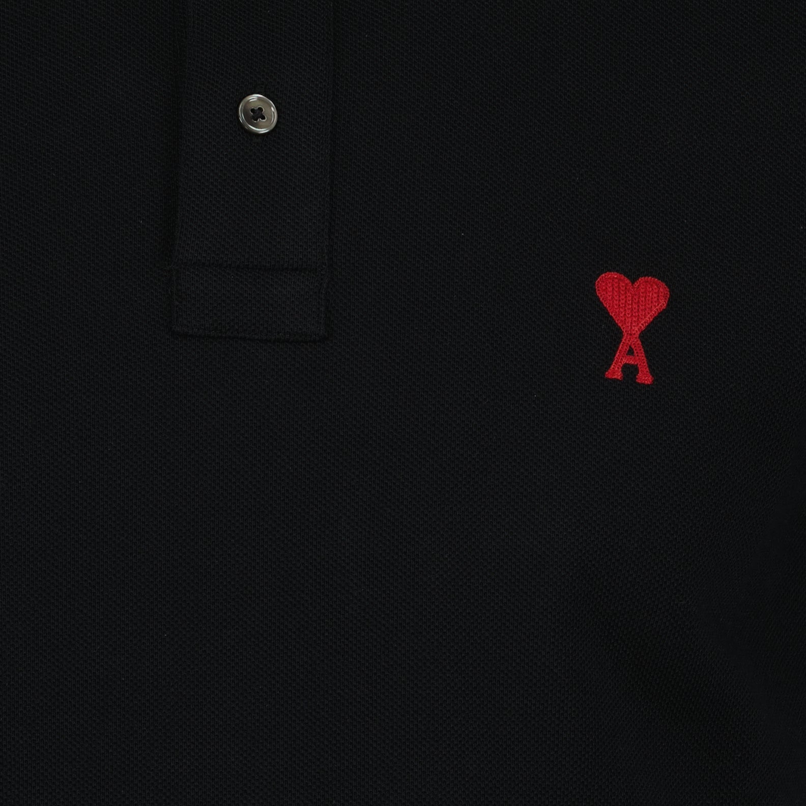 Polo shirts Ami de Coeur Polo Ami PARIS Black Unisex