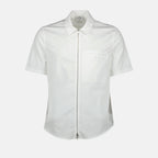 Chemises Chemise zippée Courrèges Blanc Homme