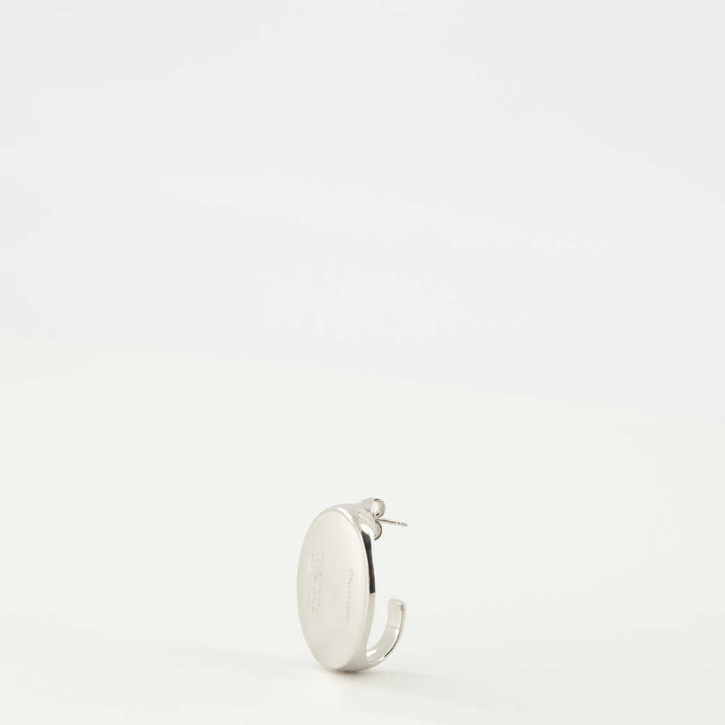 Image de l'article Boucle d'oreille Ovale de la marque Mm6 pour Femme - Saison Automne-Hiver 2025 - Vue détaillée_2